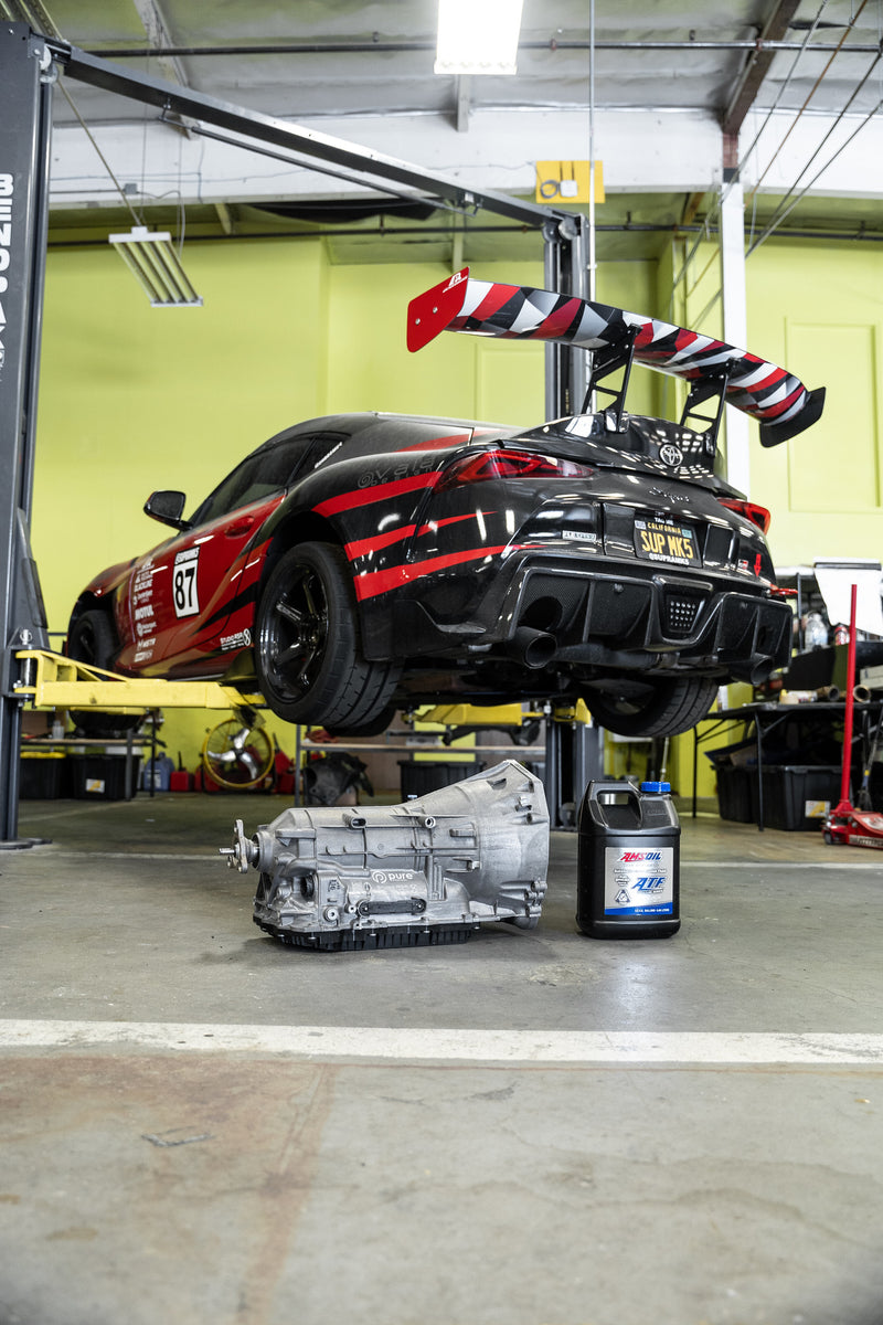 StudioRSR Installs a Stage 1 Pure Drivetrain Mk5 Supra Transmission