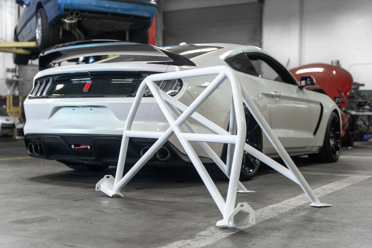 Gt350 (S550) Receives our Roll Cage / Roll Bar & Rear Seat Delete