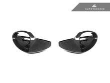 Load image into Gallery viewer, AutoTecknic Replacement Carbon Fiber Mirror Covers - Porsche 718 Cayman | Boxster