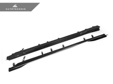 Load image into Gallery viewer, AutoTecknic Dry Carbon Fiber Side Skirt Extension Set - G87 M2