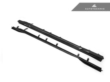 Load image into Gallery viewer, AutoTecknic Dry Carbon Fiber Side Skirt Extension Set - G87 M2