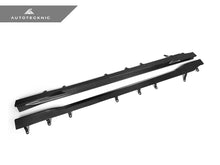 Load image into Gallery viewer, AutoTecknic Dry Carbon Fiber Side Skirt Extension Set - G87 M2
