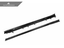 Load image into Gallery viewer, AutoTecknic Dry Carbon Fiber Side Skirt Extension Set - G87 M2