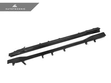 Load image into Gallery viewer, AutoTecknic Dry Carbon Fiber Side Skirt Extension Set - G87 M2