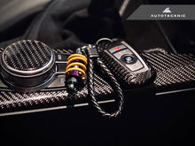 Load image into Gallery viewer, AutoTecknic Carbon I-Drive Touch Controller Cover - BMW F-Chassis & G-Chassis 2014-Up