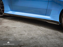 Load image into Gallery viewer, AutoTecknic Dry Carbon Fiber Side Skirt Extension Set - G87 M2