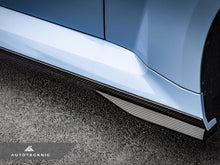 Load image into Gallery viewer, AutoTecknic Dry Carbon Fiber Side Skirt Extension Set - G87 M2