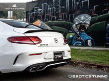 Load image into Gallery viewer, AutoTecknic Competition Carbon Trunk Lip Spoiler - Mercedes-Benz C205 C-Class Coupe