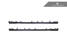 Load image into Gallery viewer, AutoTecknic Dry Carbon Side Skirt Extension Set - G87 M2