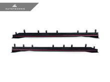 Load image into Gallery viewer, AutoTecknic Dry Carbon Side Skirt Extension Set - G87 M2