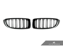 Load image into Gallery viewer, AutoTecknic Stealth Black Dual-Slats Front Grille Set - F32/ F36 4-Series | F80 M3 | F82 M4