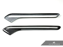 Load image into Gallery viewer, AutoTecknic Dry Carbon Fender Light Trim Set - F06 M6 Gran-Coupe | F12 M6 Cabrio | F13 M6 Coupe