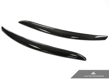 Load image into Gallery viewer, AutoTecknic Carbon Fiber Headlight Covers - E92/ E93 M3 & 3-Series Coupe/ Convertible Pre-LCI