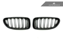 Load image into Gallery viewer, AutoTecknic Dual-Slats Stealth Black Front Grille Set - F06 Gran Coupe / F12 Coupe / F13 Cabrio | 6 Series & M6