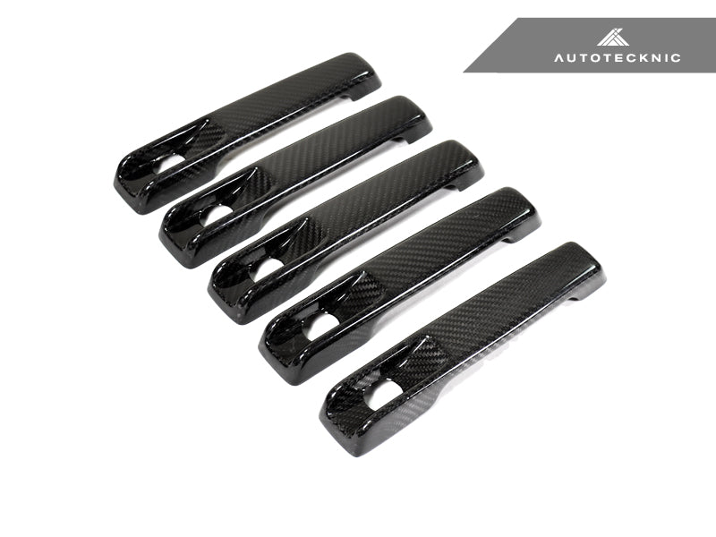 AutoTecknic Dry Carbon Fiber Door Handle Trims - Mercedes-Benz W463 G-Class