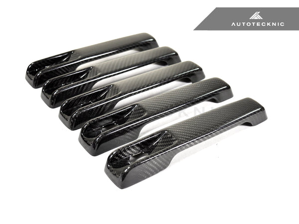 AutoTecknic Dry Carbon Fiber Door Handle Trims - Mercedes-Benz