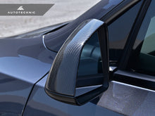 Load image into Gallery viewer, AutoTecknic Dry Carbon Fiber Mirror Covers - Tesla Model Y