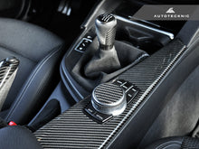 Load image into Gallery viewer, AutoTecknic Carbon I-Drive Touch Controller Cover - BMW F-Chassis & G-Chassis 2014-Up