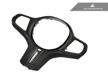 Load image into Gallery viewer, AutoTecknic Carbon Alcantara Steering Wheel Trim - F40 1-Series