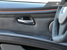 Load image into Gallery viewer, AutoTecknic Dry Carbon Interior Door Handle Trims - E92 3-Series & M3 | E93 3-Series & M3