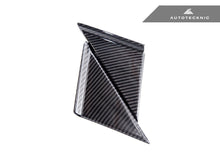 Load image into Gallery viewer, AutoTecknic Version III Dry Carbon Side Mirror Wind Deflector Set - A90 Supra 2020-Up