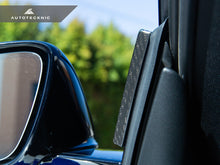 Load image into Gallery viewer, AutoTecknic Version III Dry Carbon Side Mirror Wind Deflector Set - A90 Supra 2020-Up