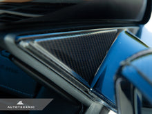 Load image into Gallery viewer, AutoTecknic Version III Dry Carbon Side Mirror Wind Deflector Set - A90 Supra 2020-Up