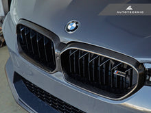 Load image into Gallery viewer, AutoTecknic Replacement Dry Carbon Grille Surround - F90 M5 LCI