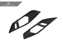 Load image into Gallery viewer, AutoTecknic Dry Carbon Interior Door Handle Trim Set - G82/ G83 M4