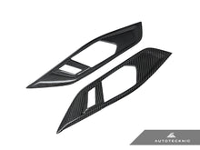 Load image into Gallery viewer, AutoTecknic Dry Carbon Interior Door Handle Trim Set - G82/ G83 M4