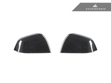 Load image into Gallery viewer, AutoTecknic Dry Carbon Fiber Mirror Covers - Tesla Model Y