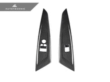 Load image into Gallery viewer, AutoTecknic Dry Carbon Window Switch Panel Trim Set - G82 M4