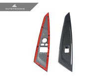 Load image into Gallery viewer, AutoTecknic Dry Carbon Window Switch Panel Trim Set - G82 M4