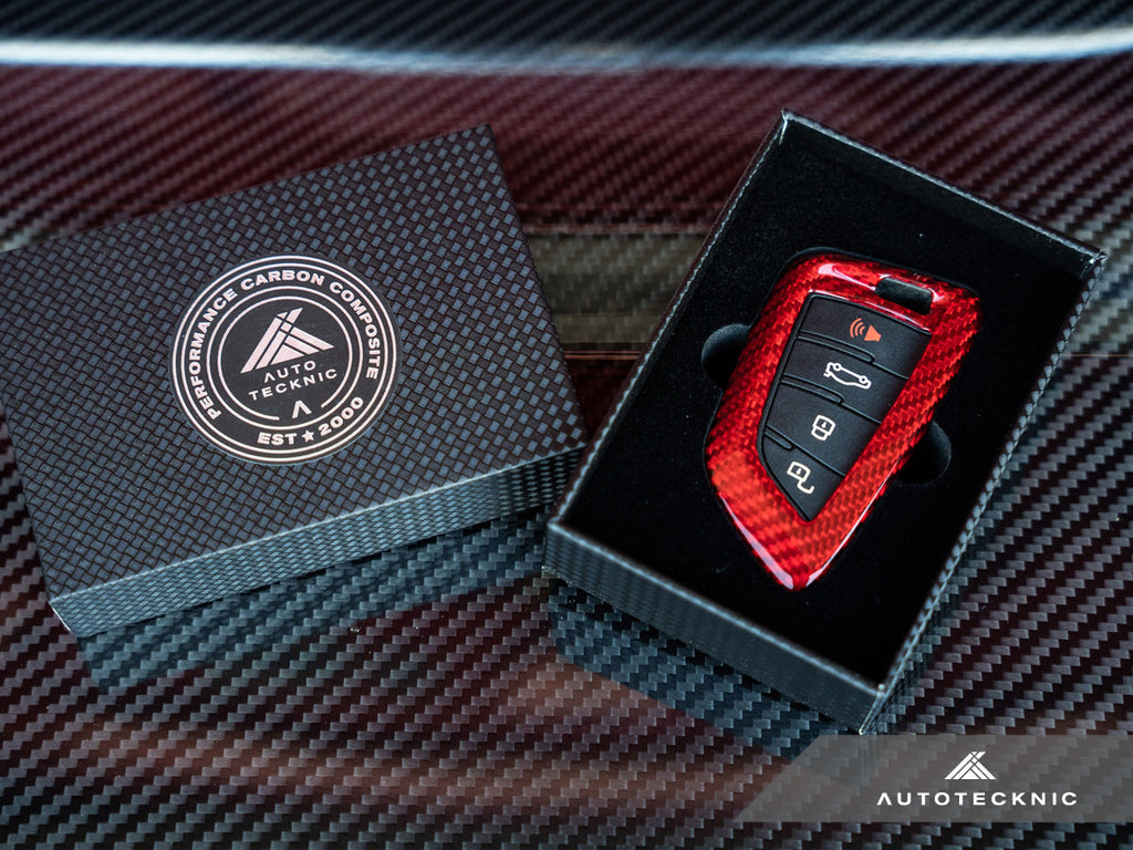 AutoTecknic Dry Carbon Remote Key Case - A90/ A91 Supra 2020-Up