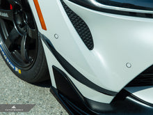 Load image into Gallery viewer, AutoTecknic Front Bumper Dry Carbon Canard Set - A90 Supra 2020-Up