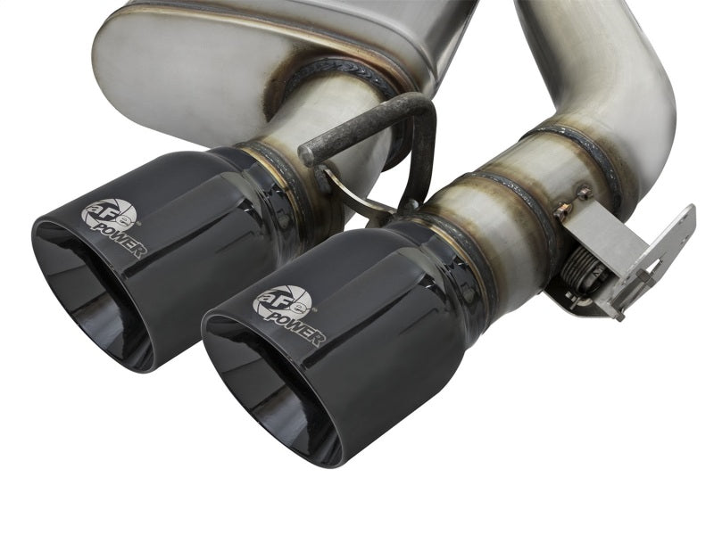 aFe MACHForce XP 3in 304 SS Axle-Back Exhaust Dual Exhaust (NPP) w