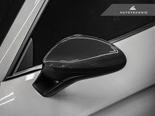 Load image into Gallery viewer, AutoTecknic Replacement Carbon Fiber Mirror Covers - Porsche 718 Cayman | Boxster - AutoTecknic USA
