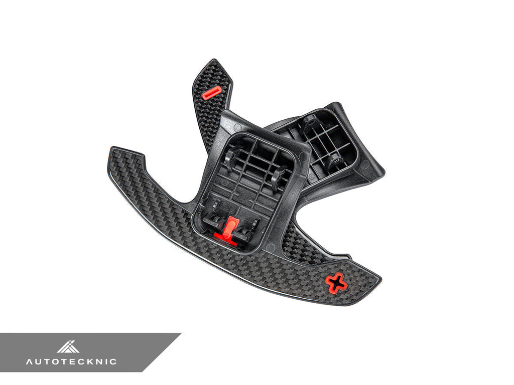 AutoTecknic Carbon Fiber Pole Position Shift Paddles - G42 2-Series - AutoTecknic USA
