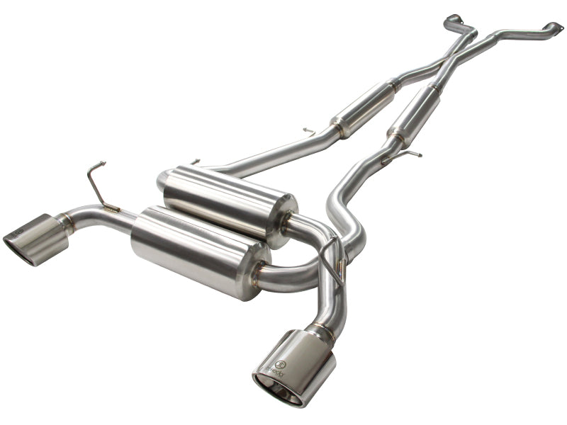 aFe Takeda 2-1/2in 304SS Cat-Back Exhaust Infiniti G37 08-13