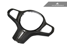 Load image into Gallery viewer, AutoTecknic Carbon Alcantara Steering Wheel Trim - F97 X3M | F98 X4M - AutoTecknic USA