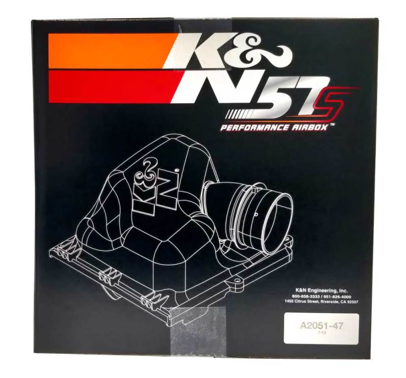 K&N Performance Intake Kit  for 03-11 Audi, Seat, Skoda, VW 1.4L - 2.0L