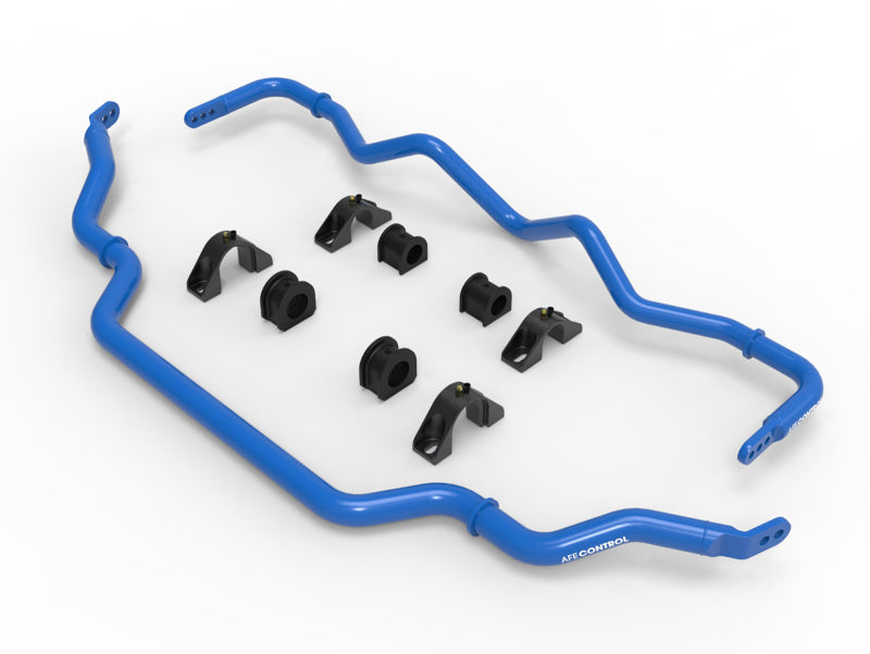 aFe 09-20 Nissan 370Z V6-3.7L Front and Rear Control Sway Bar Set