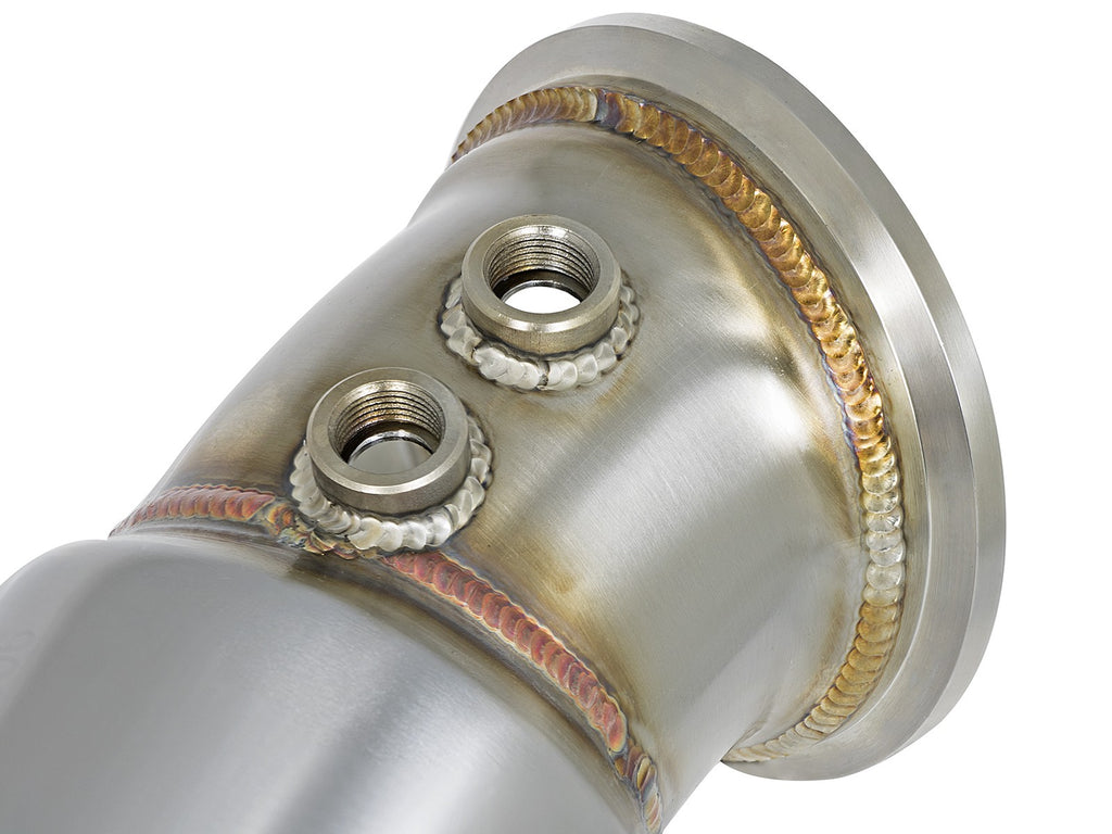 Toyota Supra A90 AFE Power Twisted Steel Down-Pipe (Hi Flow Cat)