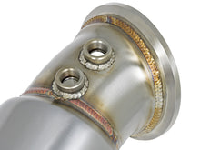Load image into Gallery viewer, Toyota Supra A90 AFE Power Twisted Steel Down-Pipe (Hi Flow Cat)