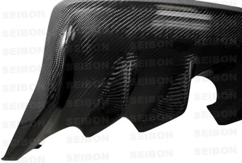 Seibon 08-09 Mitsubishi Evo OEM-style Fiber Diffuser X Rear Carbon – Studio RSR