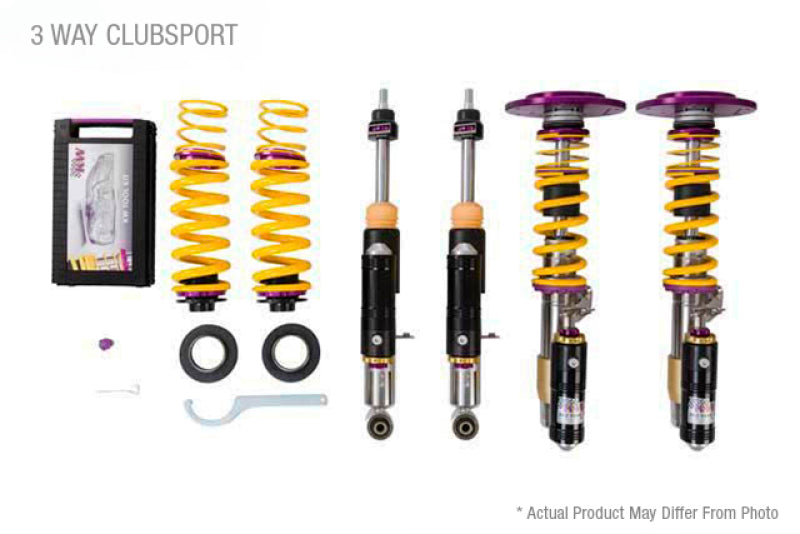 KW coilover suspensions kits for the new 2020 VW Golf Mk 8: For