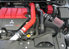 Load image into Gallery viewer, K&N 08-09 Mitsubishi Evo X Wrinkle Red Typhoon Short Ram Intake