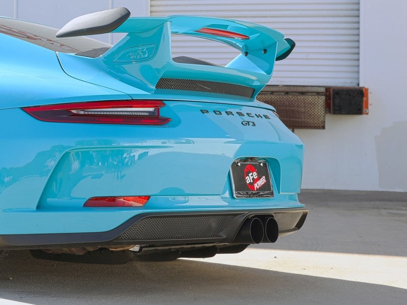 afe 14-16 Porsche 911 GT3 991.1 H6 3.8L MACH Force-Xp 304 SS Cat