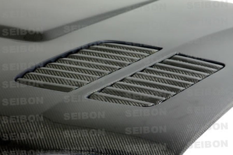 BMW E46 M3 GTR VENTED CARBON FIBER HOOD