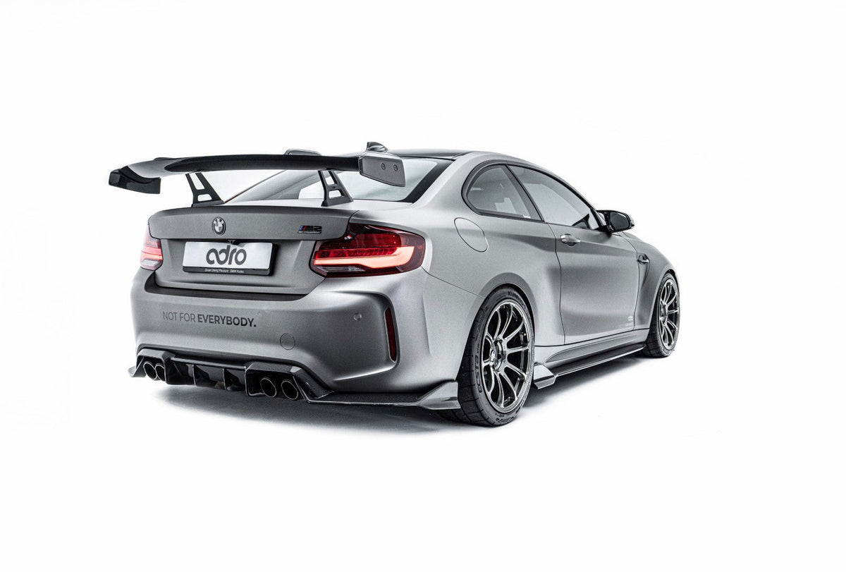 BMW F87 M2 AT-R Swan Neck Carbon Fiber GT Wing – Studio RSR